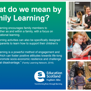 Family Learning – a neglected area in Northern Ireland