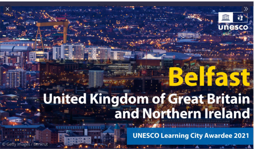 Belfast honoured with prestigious Learning City Award