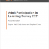 Adult Participation in Learning Survey 2021