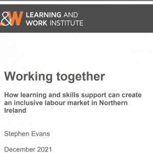New Research Report from OCN NI and L&W