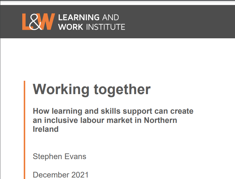 New Research Report from OCN NI and L&W