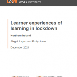 Learner Experiences of Learning in Lockdown